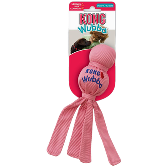 Kong Wubba Puppy Small Pink/Blue 22x5,5cm