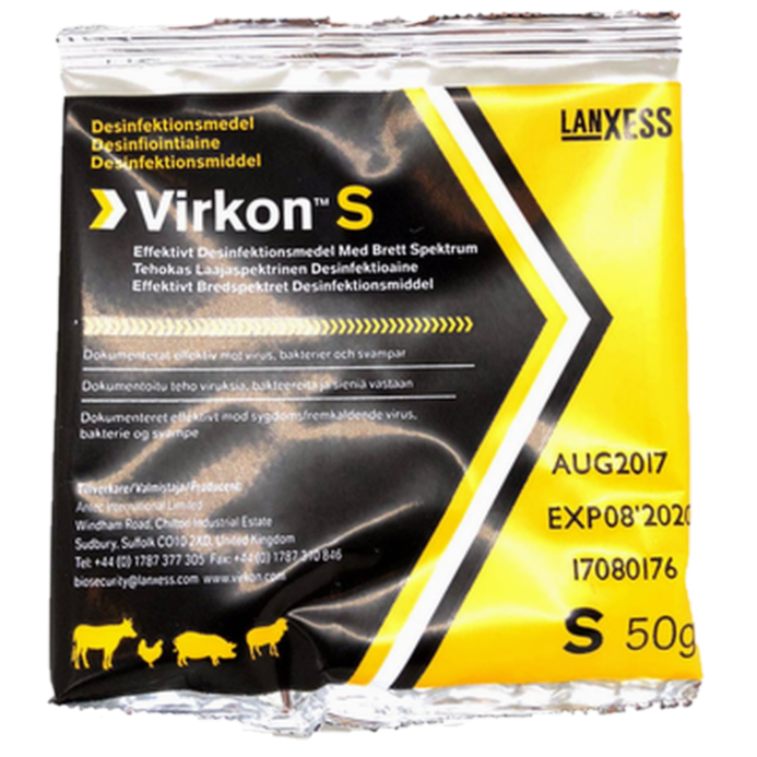 Antec VIRKON™ S Desinfeksjonsmiddel 50 g