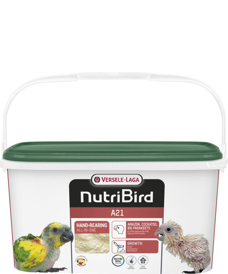 Versele-Laga - NutriBird A21 (håndfôring) 3 kg - Fugl - FuglefôrPetXL