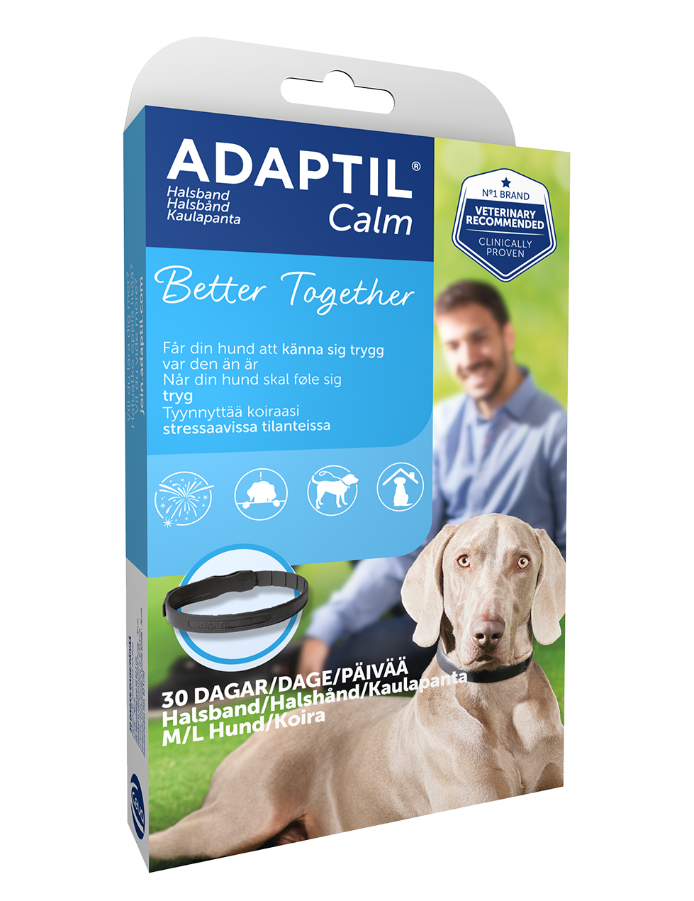 Calm for Dogs - hundehalsbånd 62,5 cm