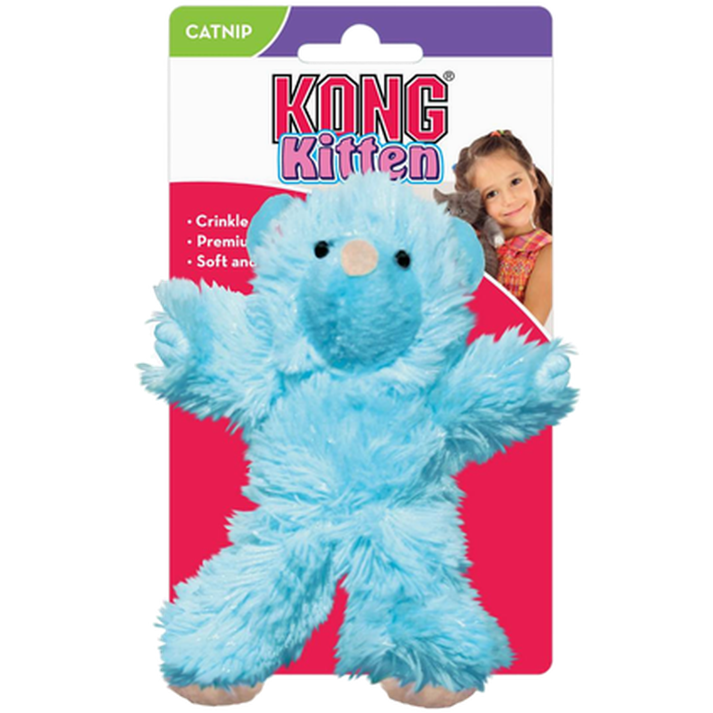 Kong Kitten Teddy Bear Cat Toy Mix 10 x 8 x 4 cm