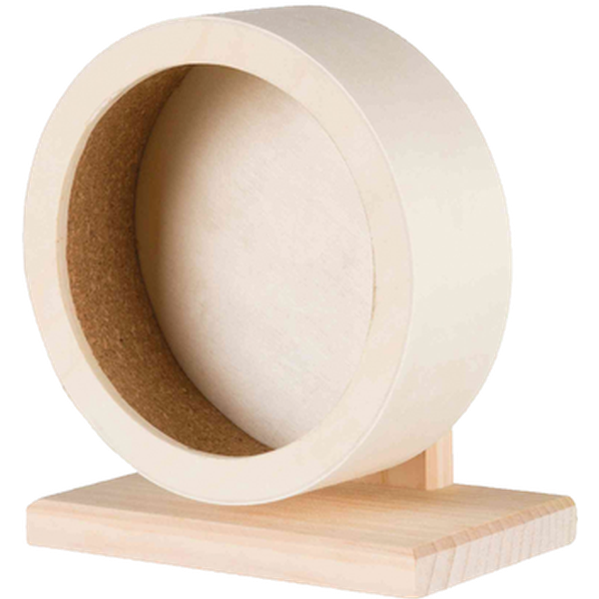 Natural Living Treningshjul i tre brun 28 cm