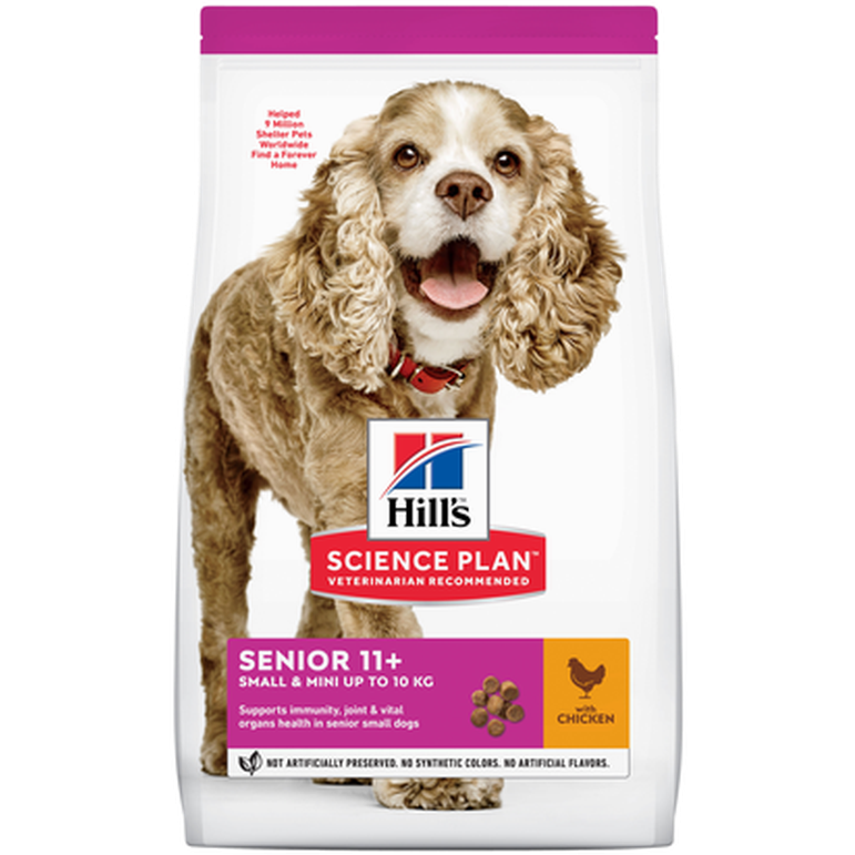 Hills Science Plan Senior 11+ Small/Mini Chicken 1,5kg