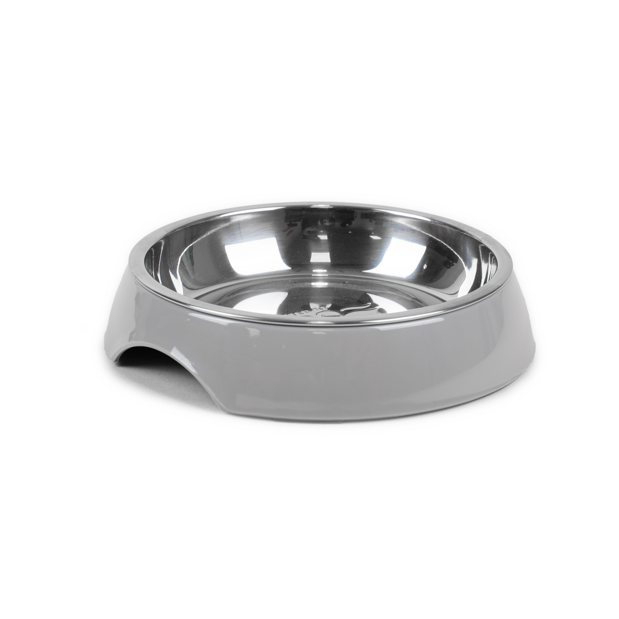 Selected by ZOO Kattmatskål Solid Grå S/M, 200ml, 14x14x3cm