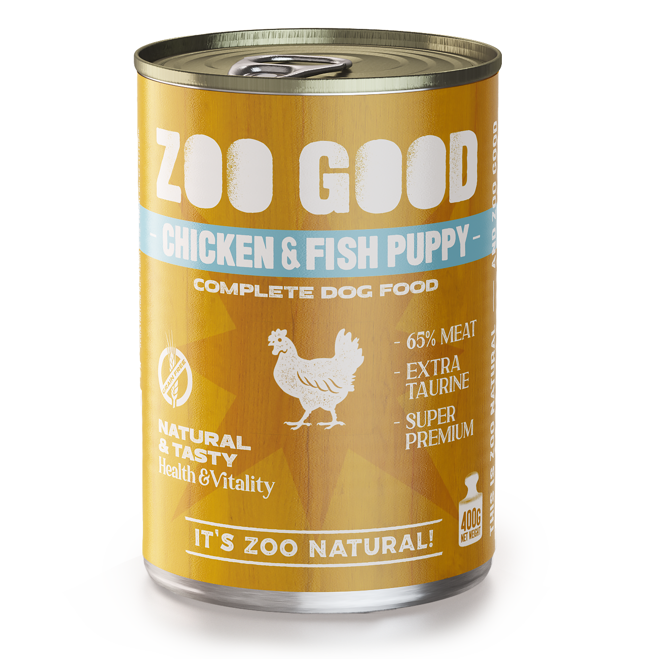 Puppy White Fish & Chicken 400 g x 6