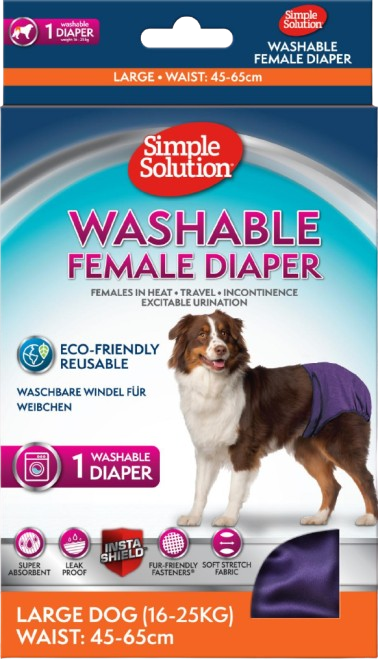 Vaskbar bleie for tisper, L, Midje 45-65 cm