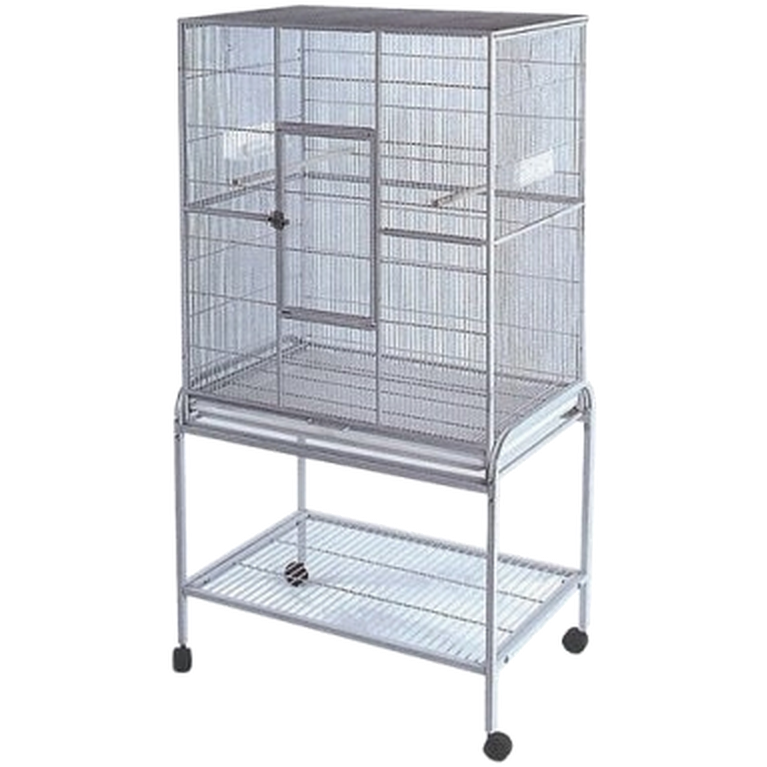 GD - Rival med bord - Light Melange Grey L 81 x B 54 x H 157 cm - FuglPetXL