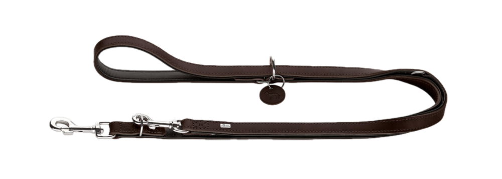 Dog Leash Training Comfort Brown 200cm/20mm