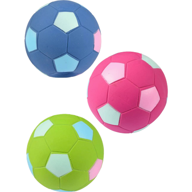 Flamingo Dog Toy Latex Football