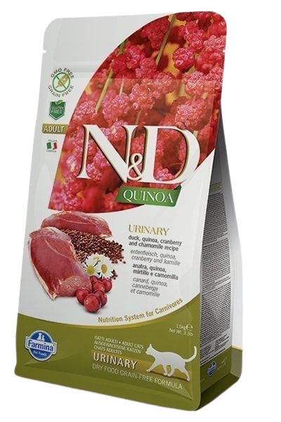 Cat N&D Quinoa Urinary Duck Adult