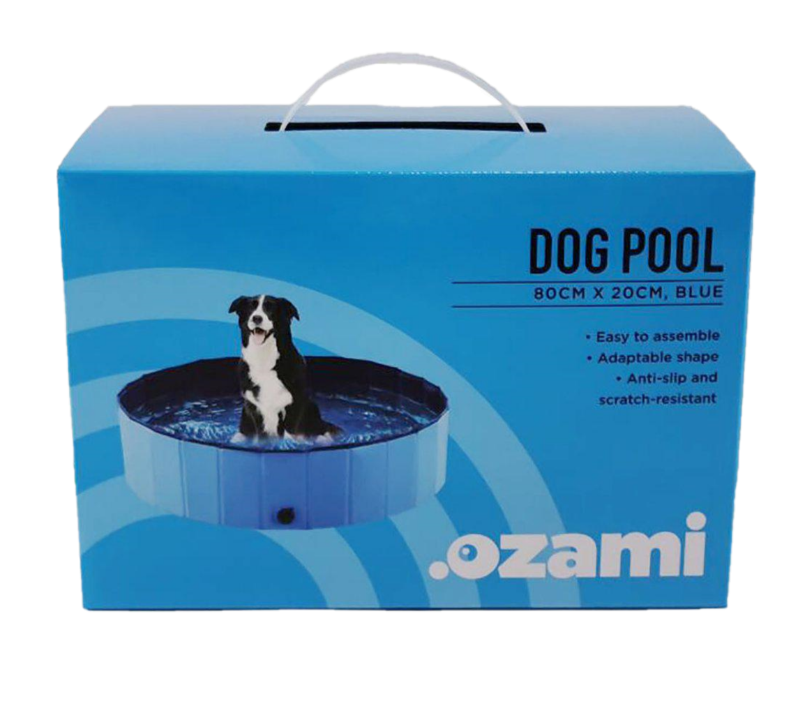 Ozami Hundebasseng 160x30 cm Blå