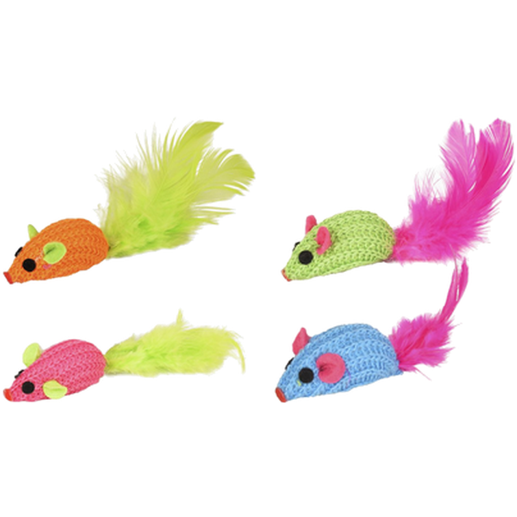 Flamingo Katteleke Vera Mouse Mix, 10 cm, 1 st