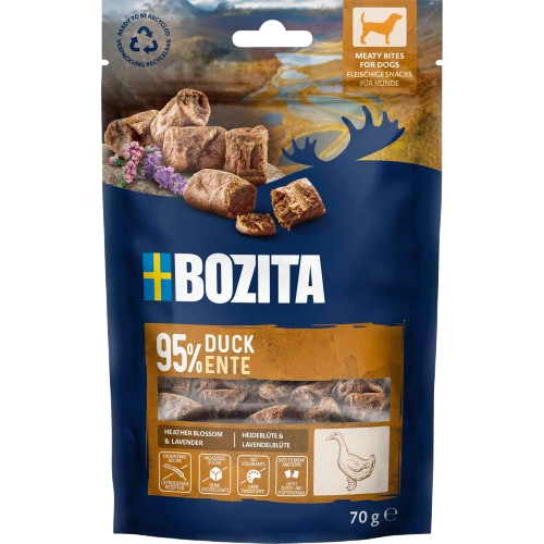 Bozita Hund Snacks Meaty Bites Duck 70 g