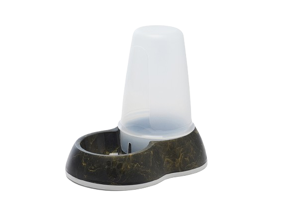 Loop Water Store Large Marble - Marmor svart gull