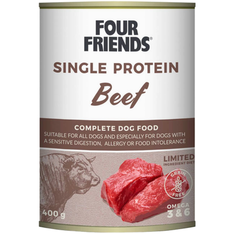 Hund Single Protein Oksekjøtt 400 g