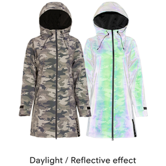 PAIKKA Human Visibility Raincoat Long