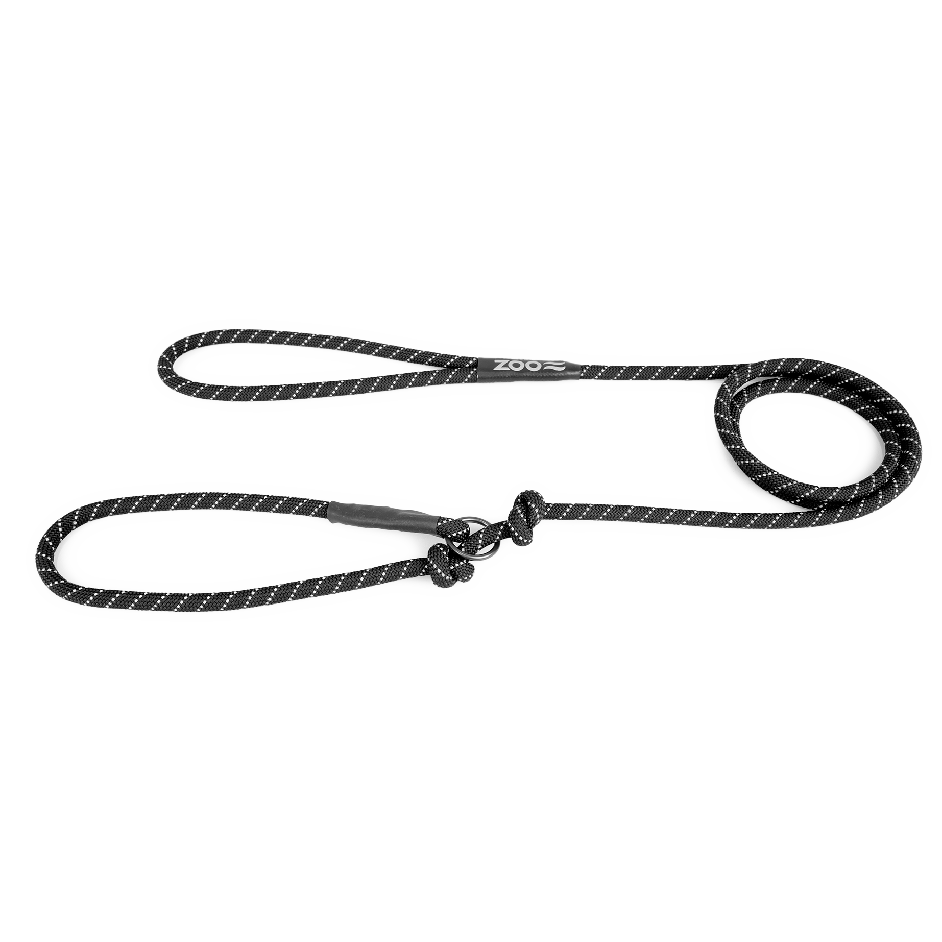 Retrieverbånd Rufus tau Φ8 mm x 160 cm Svart