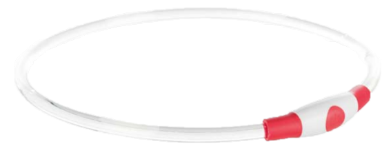 Blitslysring USB Rød L-XL: 65 cm/ø 8 mm