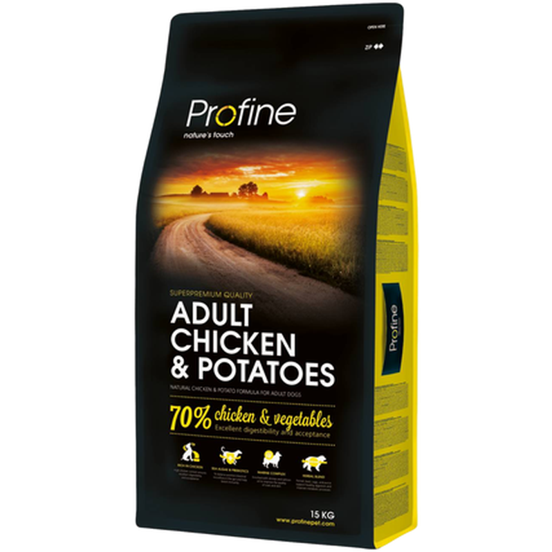 Profine Tørrfôr Adult kylling og poteter