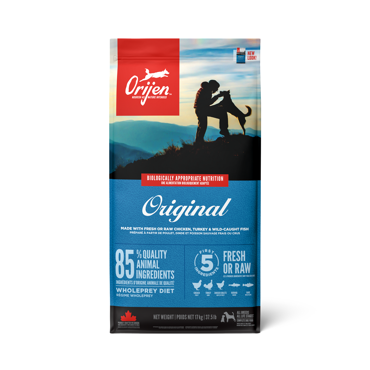 Dog Original Grain Free - Tørrfôr til hunder 17 kg