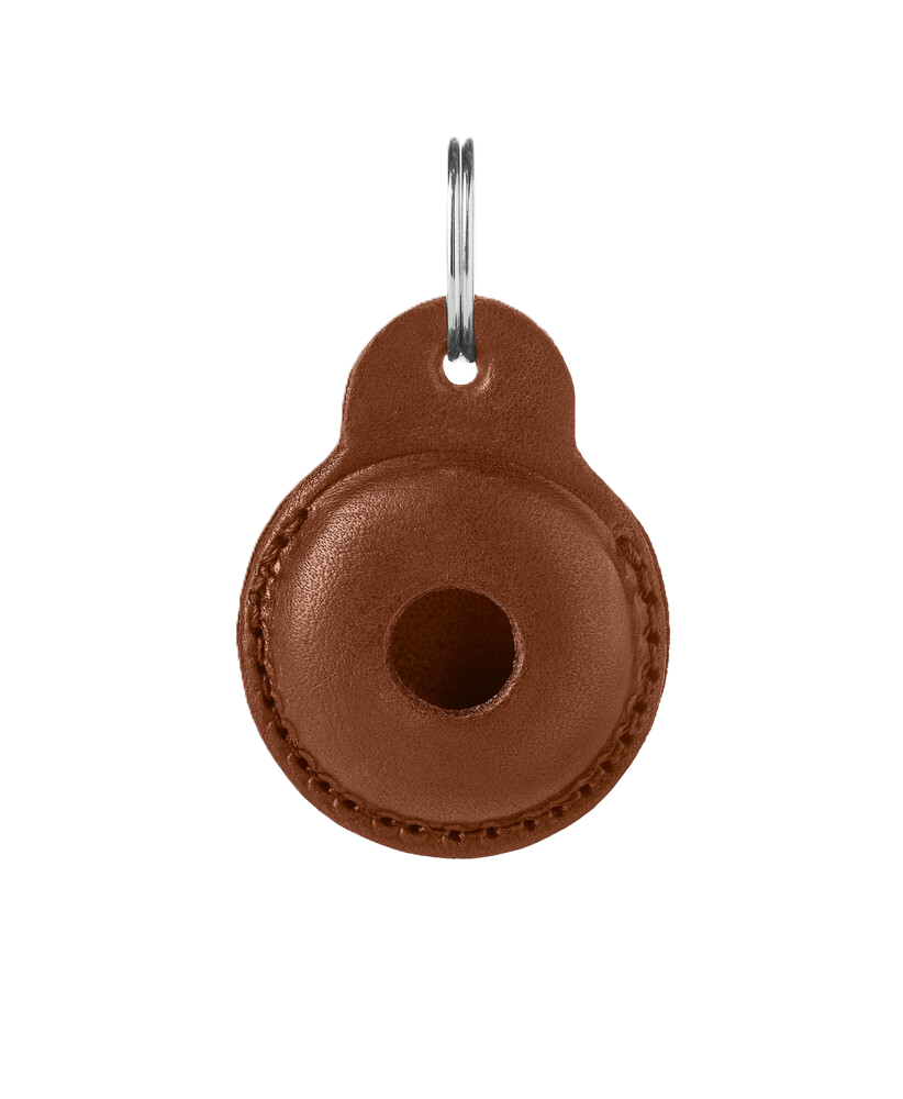 AirTag-holder Viborg Cowleather cognac