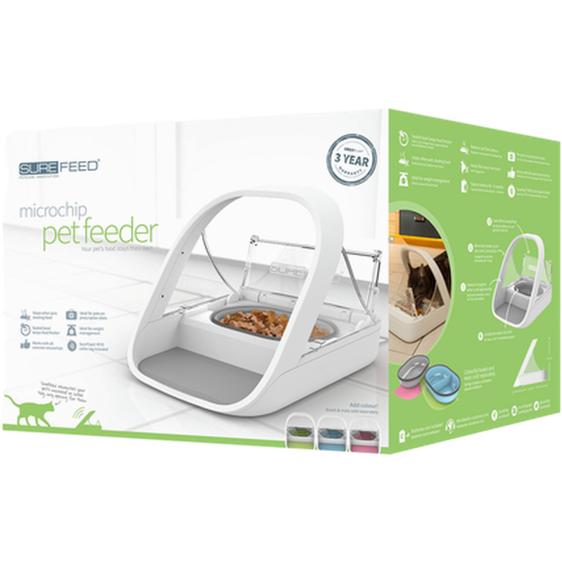 SureFeed Microchip Foderautomat för katt | zoo.se