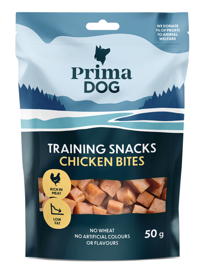 Prima Dog Training Snacks Chicken Bites 50 g