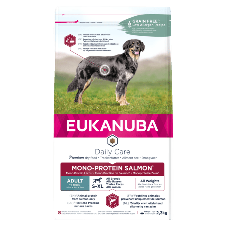 Eukanuba Dog Daily Care Monoprotein Laks 12 kg