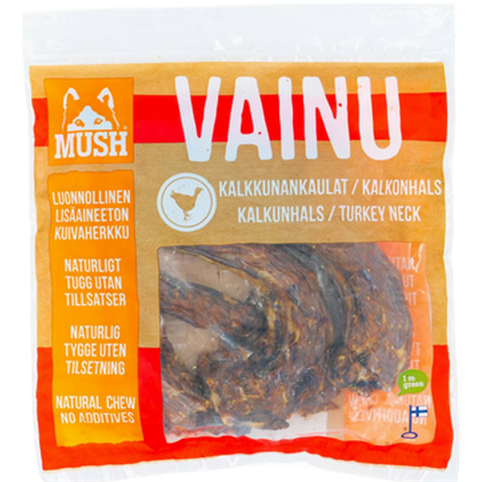 Vainu kalkunhals rød 220 g