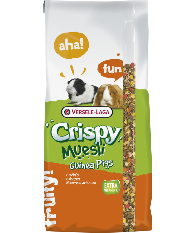 Versele-Laga - Crispy Muesli Marsvin 20 kg - SmådyrPetXL