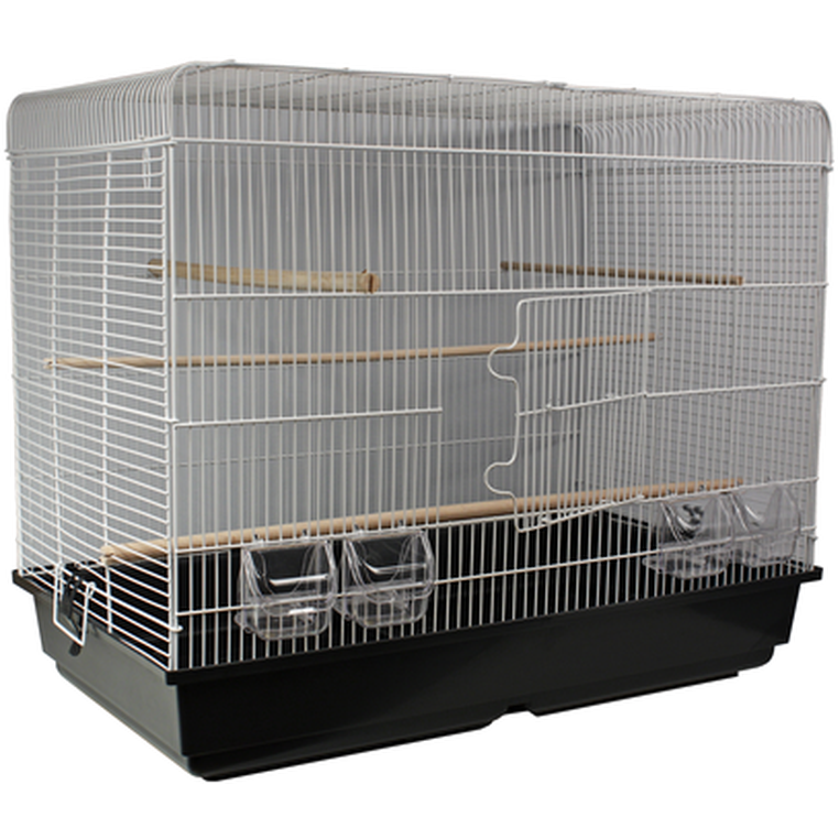 Fuglebur Space Svart 120 x 59 x 100 cm