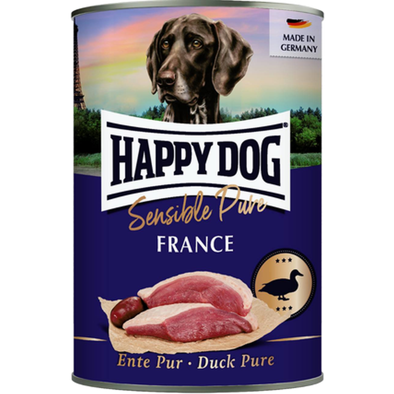 Happy Dog Wet Food Grainfree Pure 100% Duck Tinned
