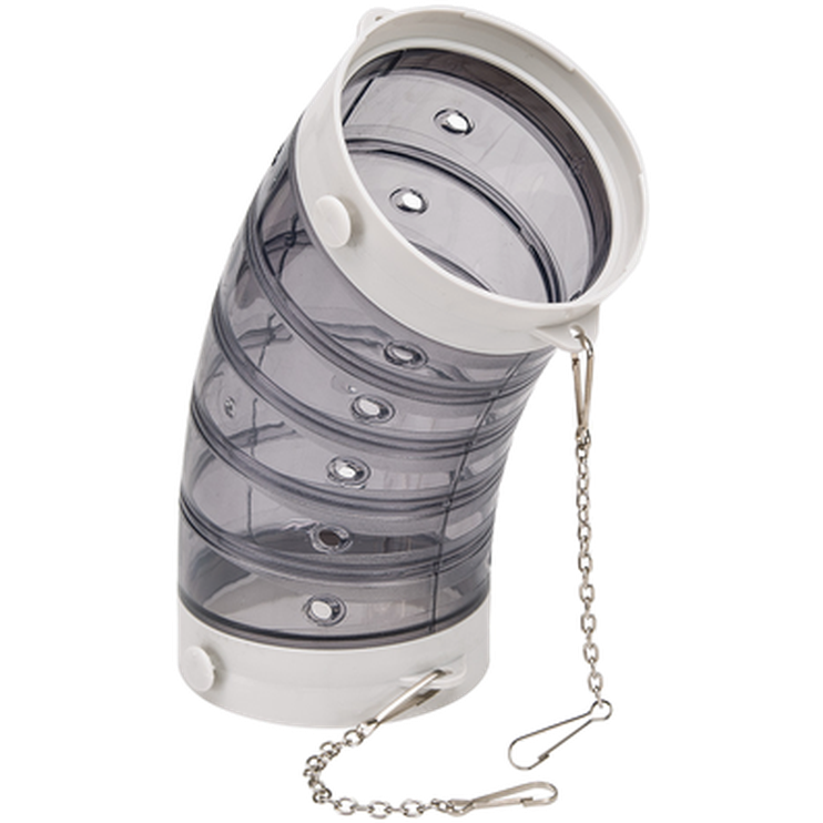 Ferplast Smådyrsrør Buet Transparent 25 cm