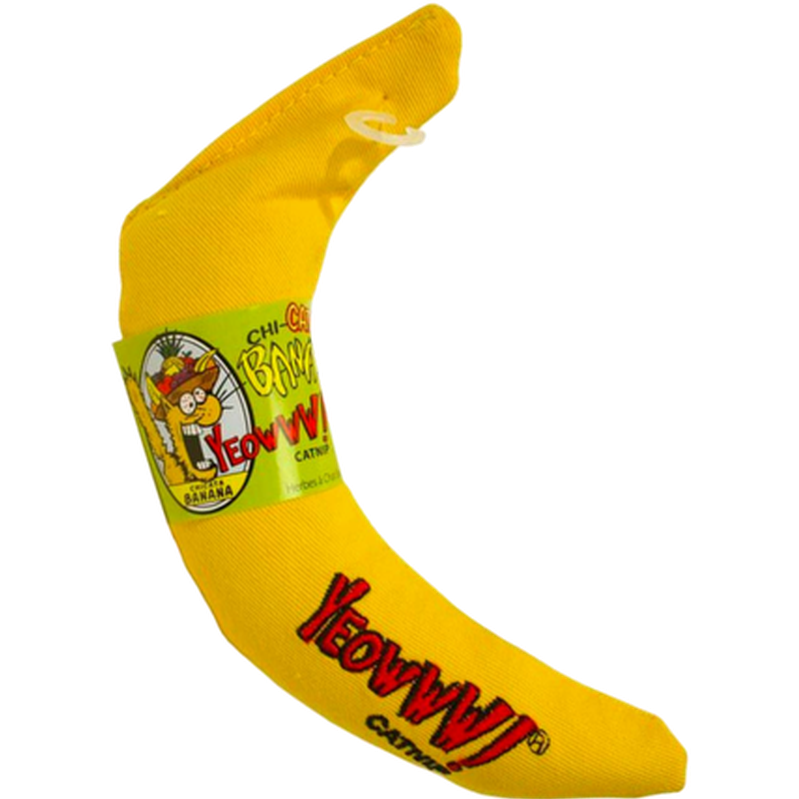 Catnip katteleketøy Banana Banana 17,5 cm