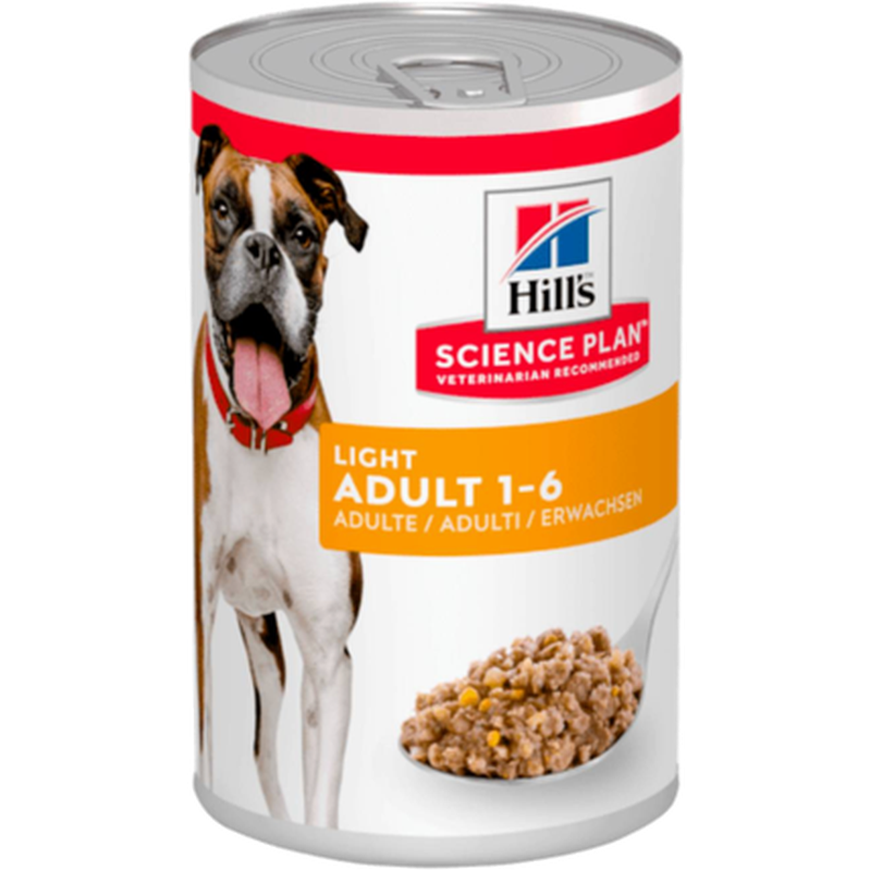 Adult Light Chicken Can - Wet Dog Food 370 g