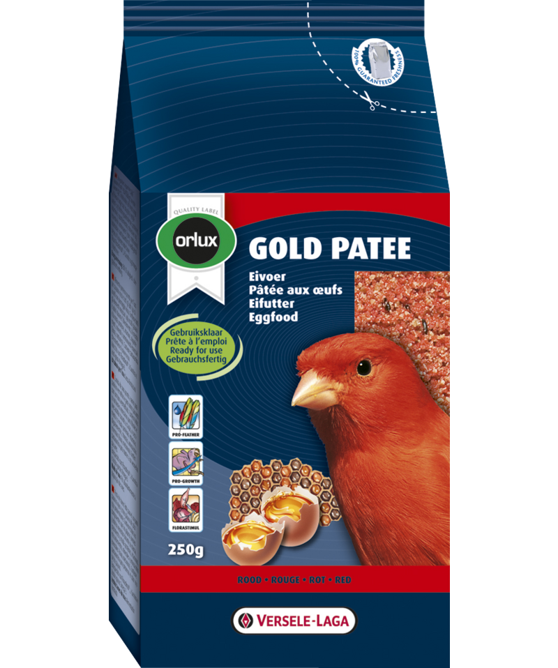 Versele-Laga - Orlux Gold Patee Kanarifugl 250 g - Fugl - FuglefôrPetXL