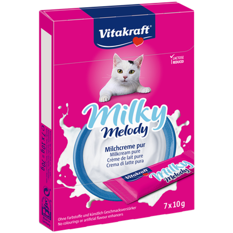 Vitakraft Milky Melody Pure 70 g x 7 stk.