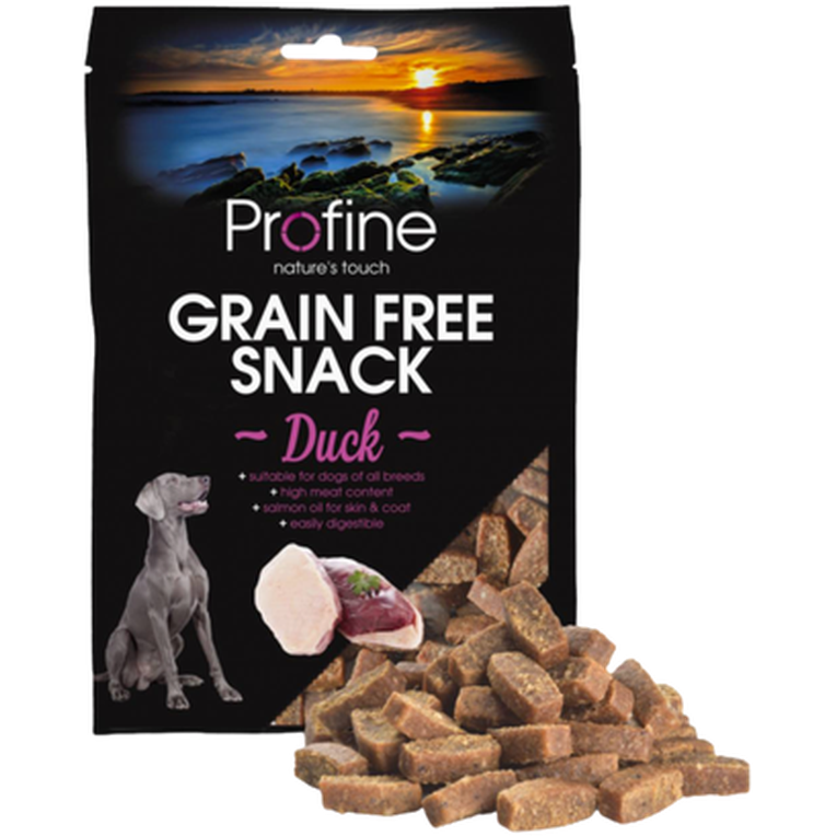 Dog Grain Free Semi Moist Snack Duck 200g