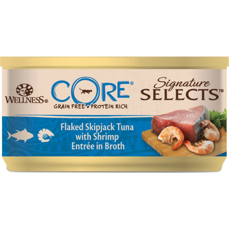 CORE Petfood Cat S.Selects Flaked Tuna & Shrimp
