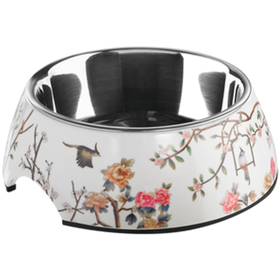 Dog & Cat Feeding Bowl Mogami Melamine Print Pattern 160ml/ø14cm