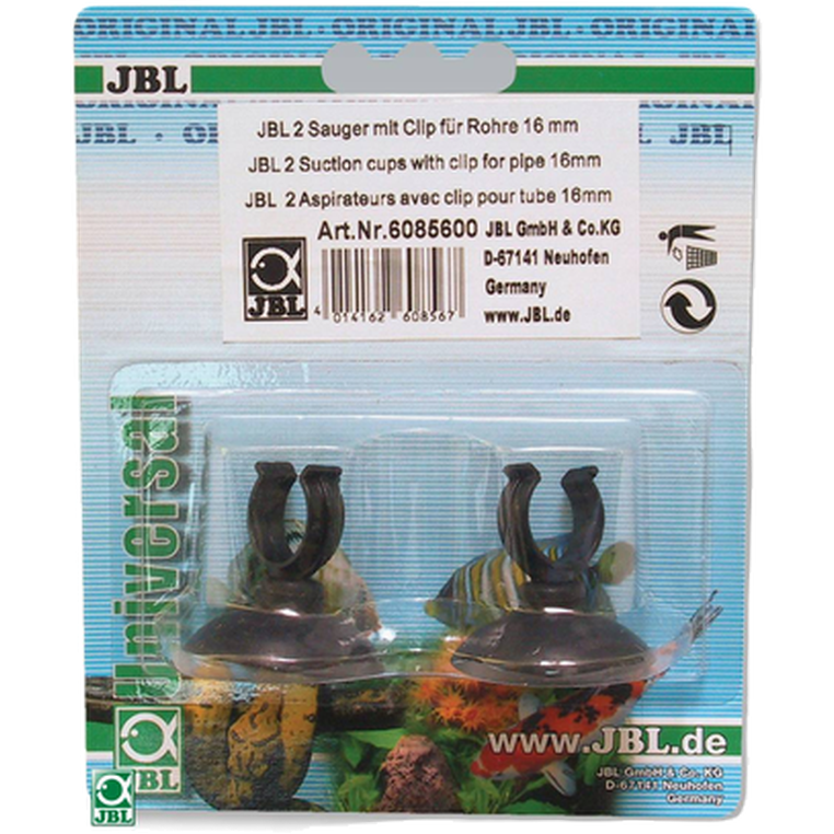 JBL CristalProfi Suction Pads Black 16 mm