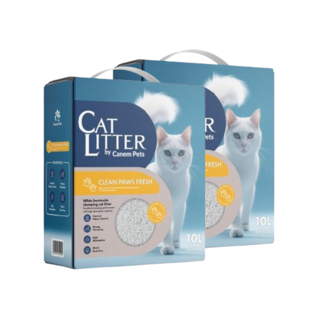 Kattsand Clean Paws Fresh 2x10L