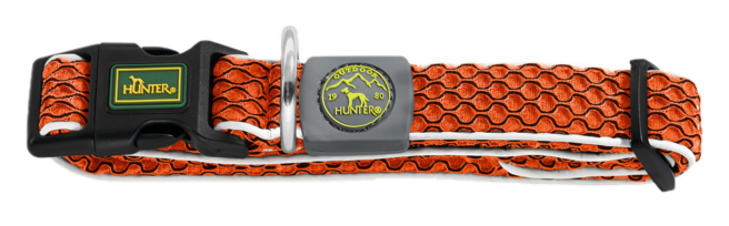 Hunter Hundhalsband Hilo Vario Basic Mesh Orange