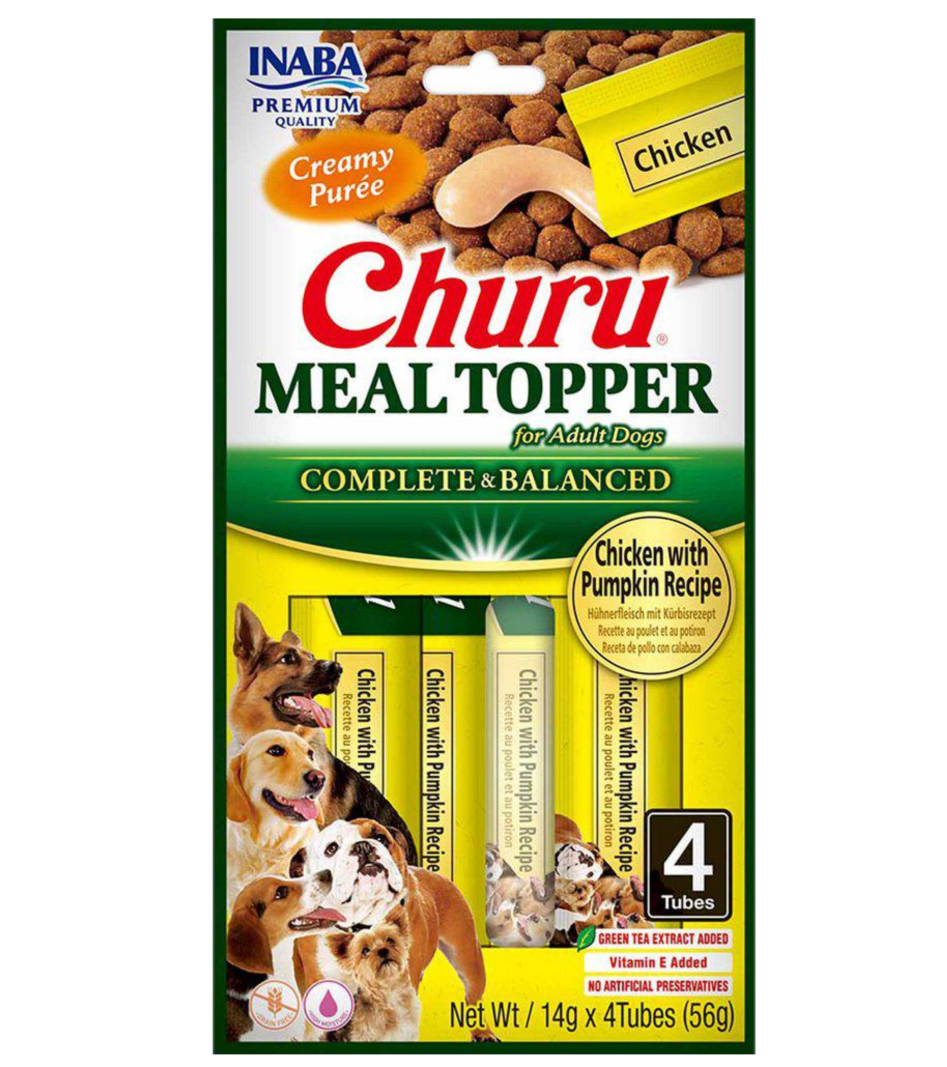 Dog Meal Topper Kylling/Gresskar 4 stk