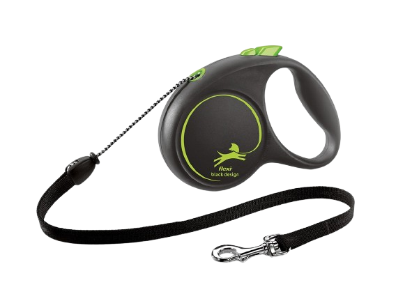 Rullebånd Black Design Cord, 5m, M, maks 20kg, Grønn