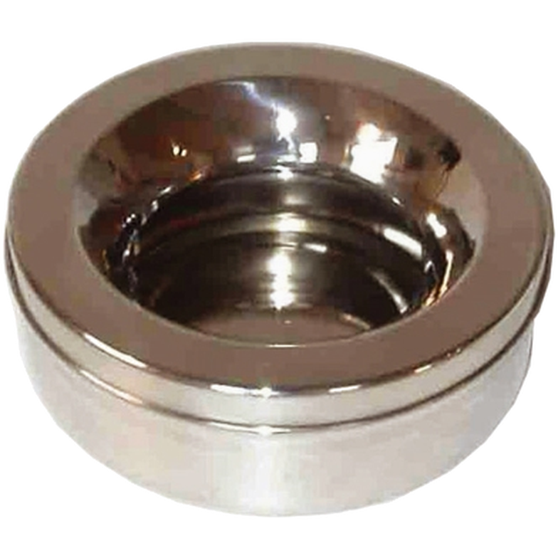 Skvettfri vannskål i rustfritt stål, grå 1,2 L, 18,5 cm