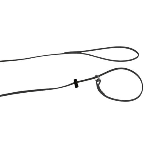 Show bånd Lær Svart 6mm X 160 cm