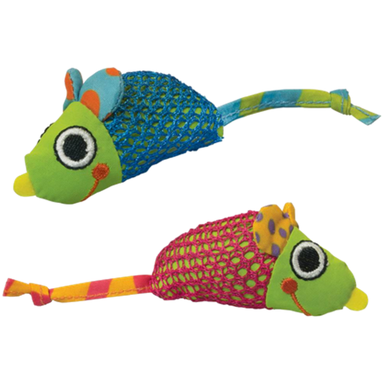 Petstages Catnip Chew Mice Mix 9,5 cm