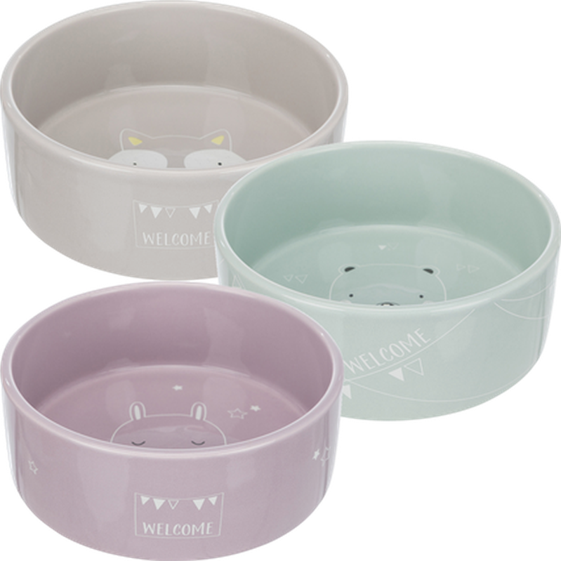 Trixie Junior Ceramic Bowl Various Colours