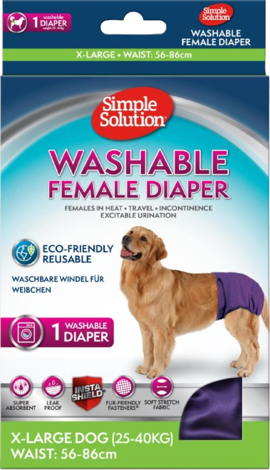 Simple Solution Vaskbar bleie for tisper